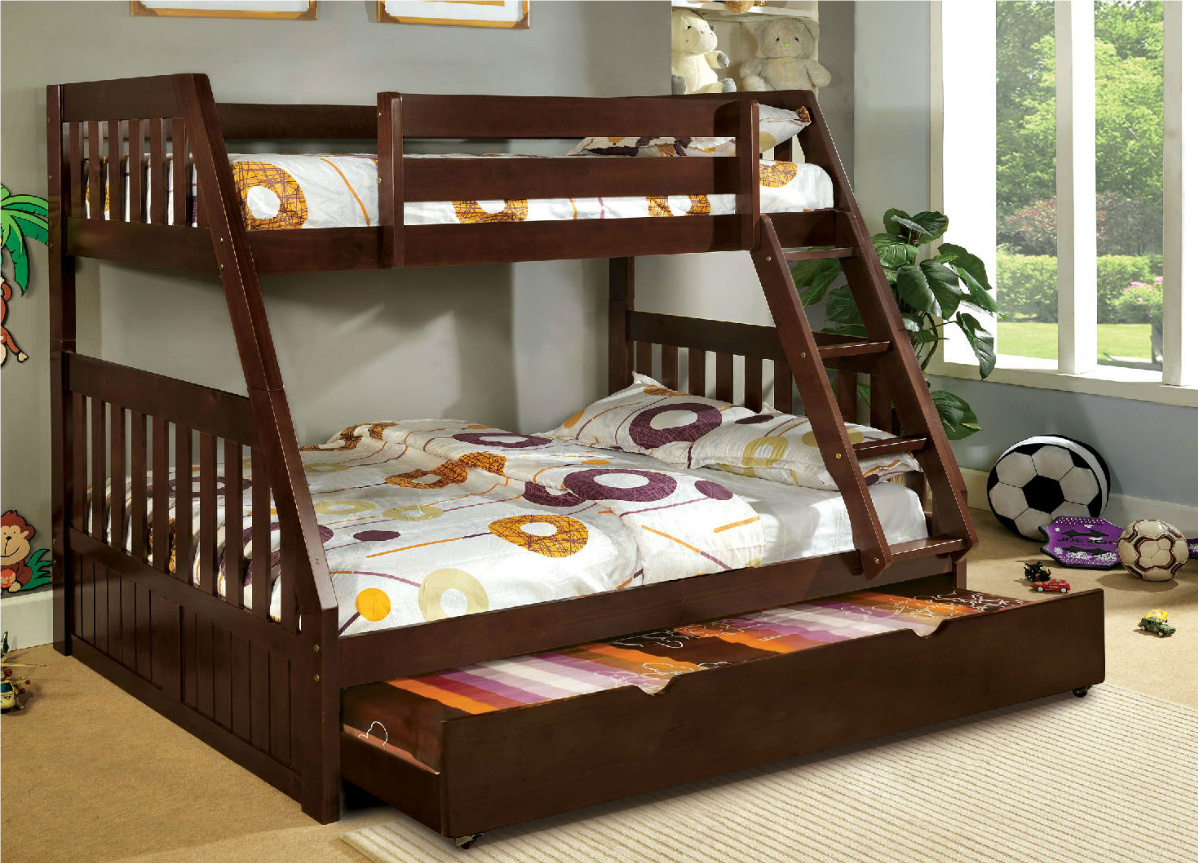 Кровать два в одном для детей и родителей